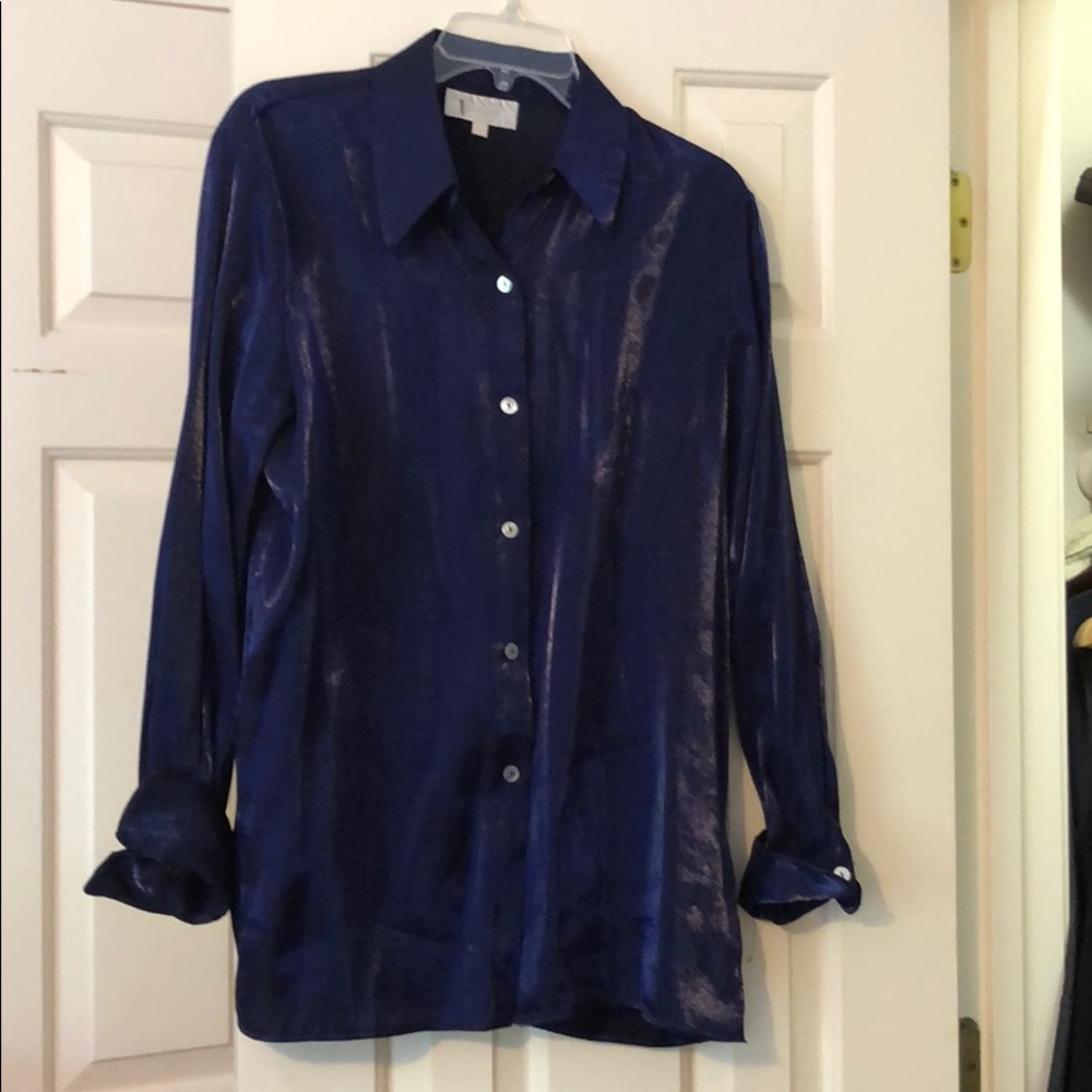 Brannon Studio dressy blouse